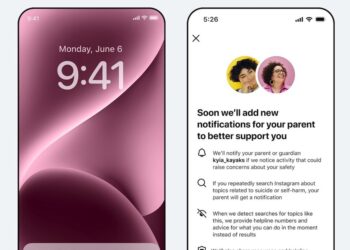 Social e minori, Instagram avviserà i genitori se i figli cercano termini come suicidio