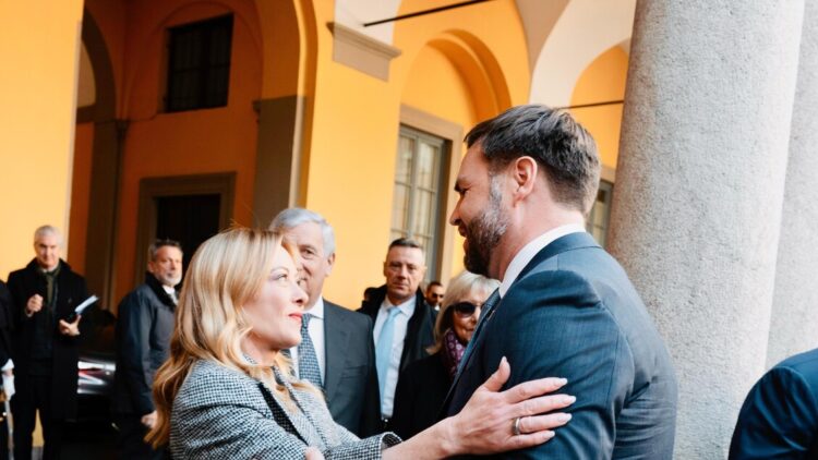 Meloni vede Vance e Rubio, ‘valori comuni tra Ue e Usa’