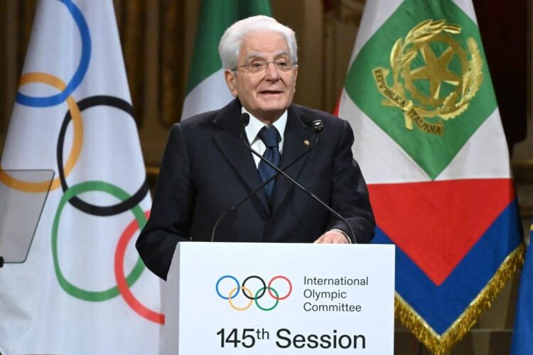 Milano Cortina, Mattarella: “Olimpiadi evento universale, chiediamo rispetto tregua olimpica”