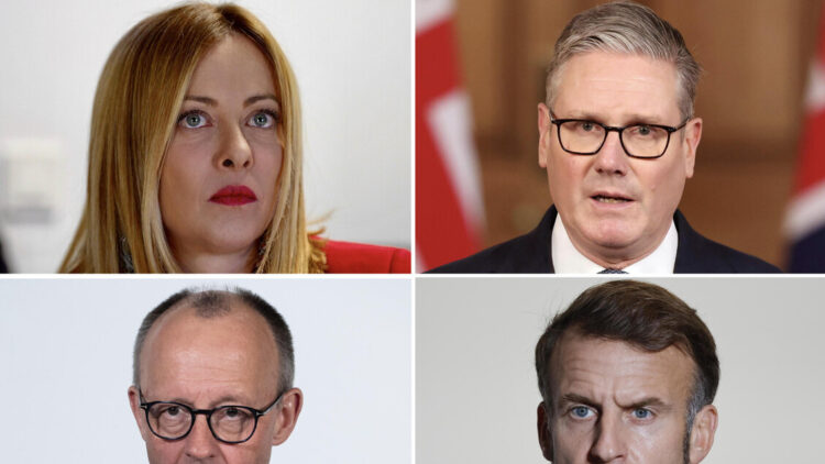 Meloni e gli europei: ‘Diplomazia e coordinamento militare’