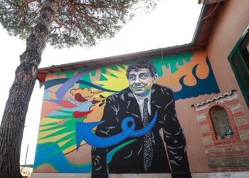 L’arte ricorda Basaglia con il murale di Diavù